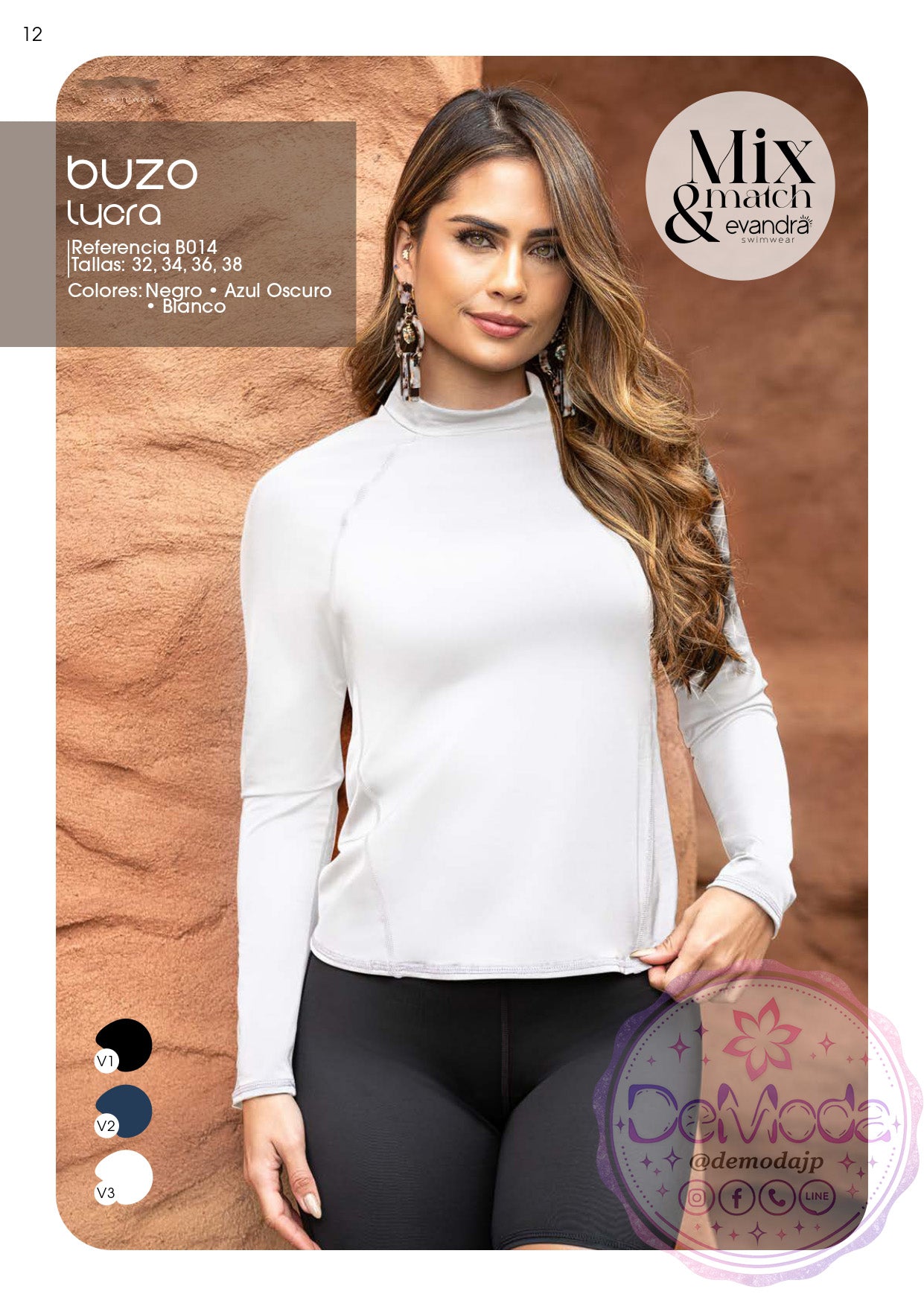 Buzo licra B014