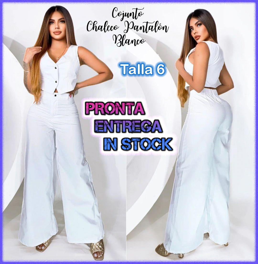 Conjunto chaleco y pantalon