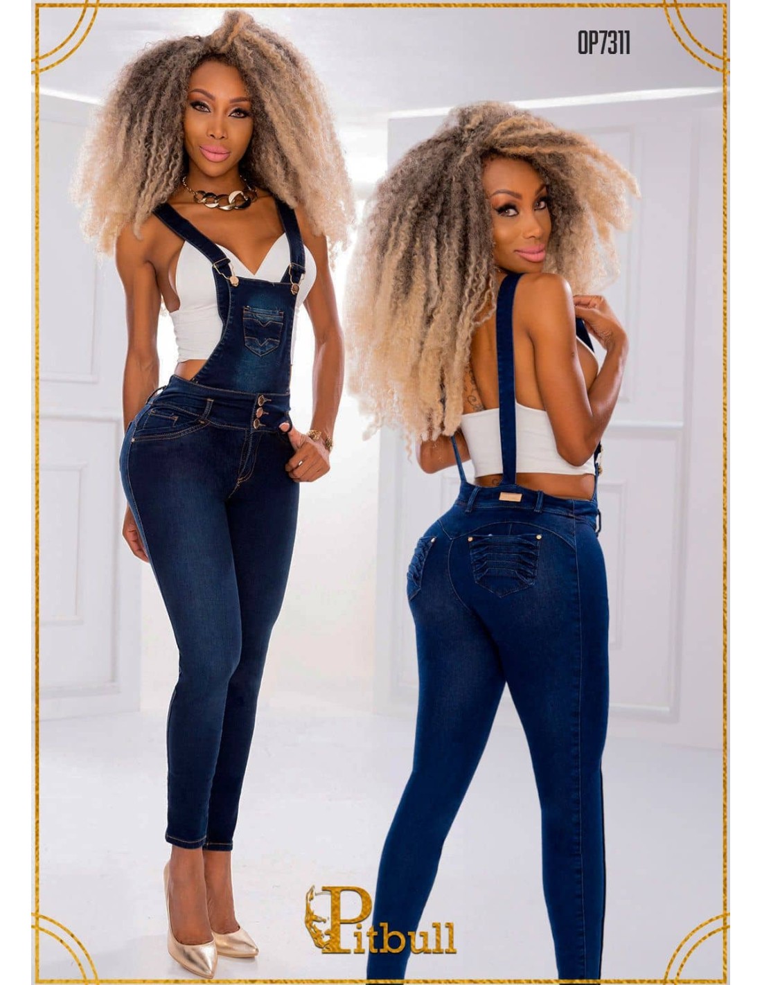 Jeans overol 7311