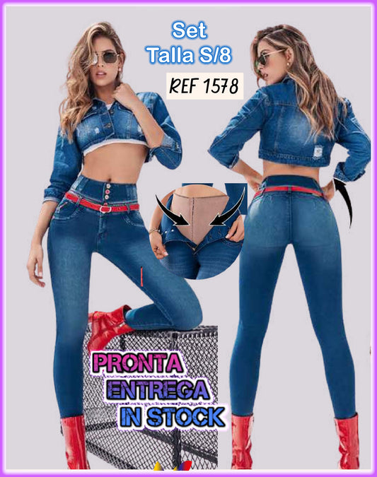 Conjunto Jeans 1578