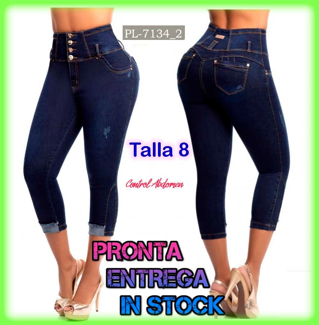 Jeans Capri PL7134-2