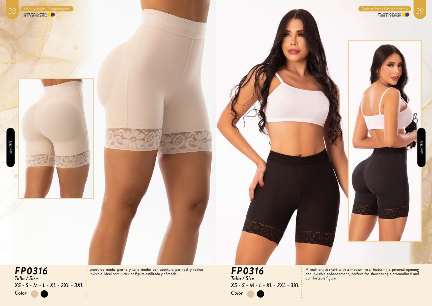 Faja Short FP0316