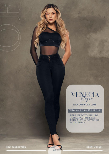 Jeans Venecia Negro