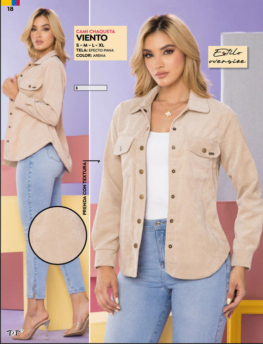 Cami chaqueta Viento