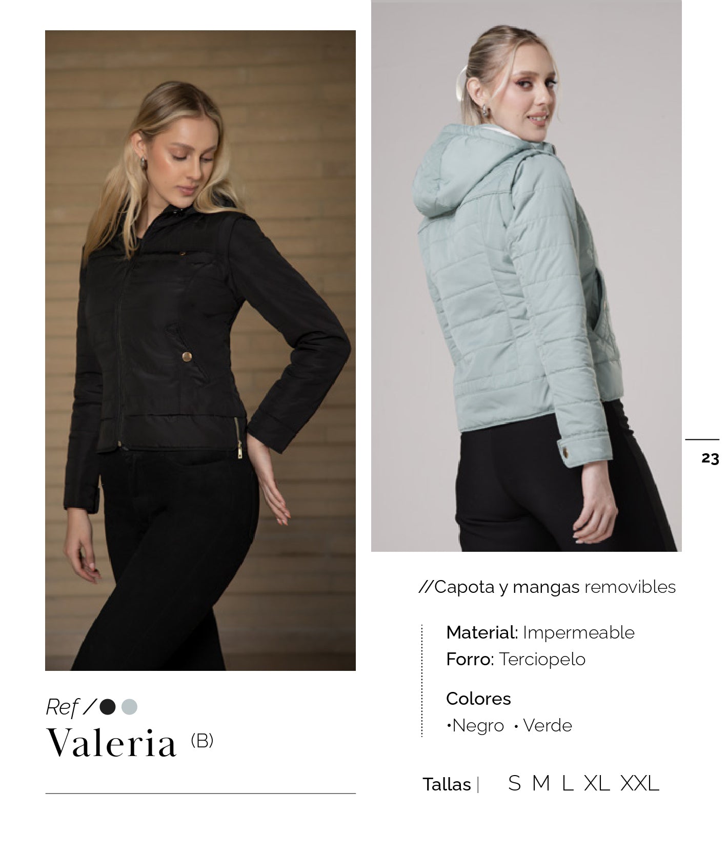 Chaqueta Valeria