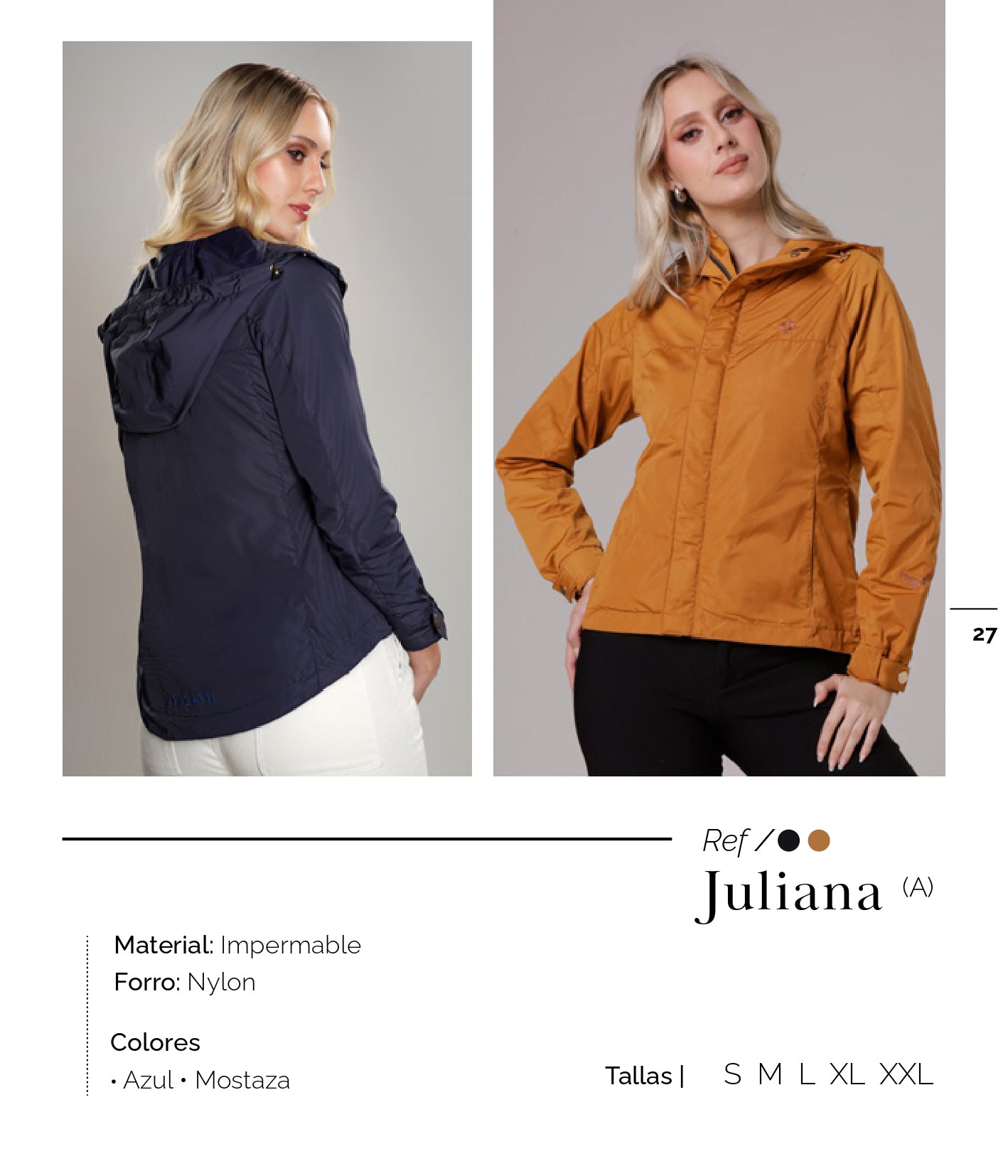 Chaqueta Juliana