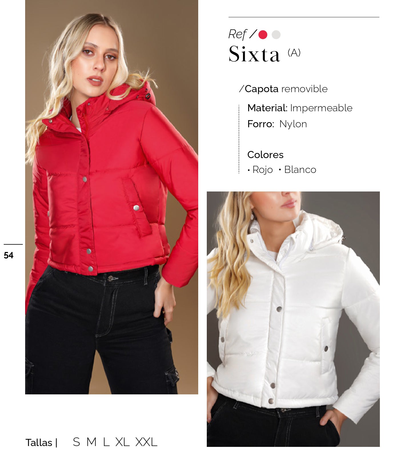 Chaqueta Sixta