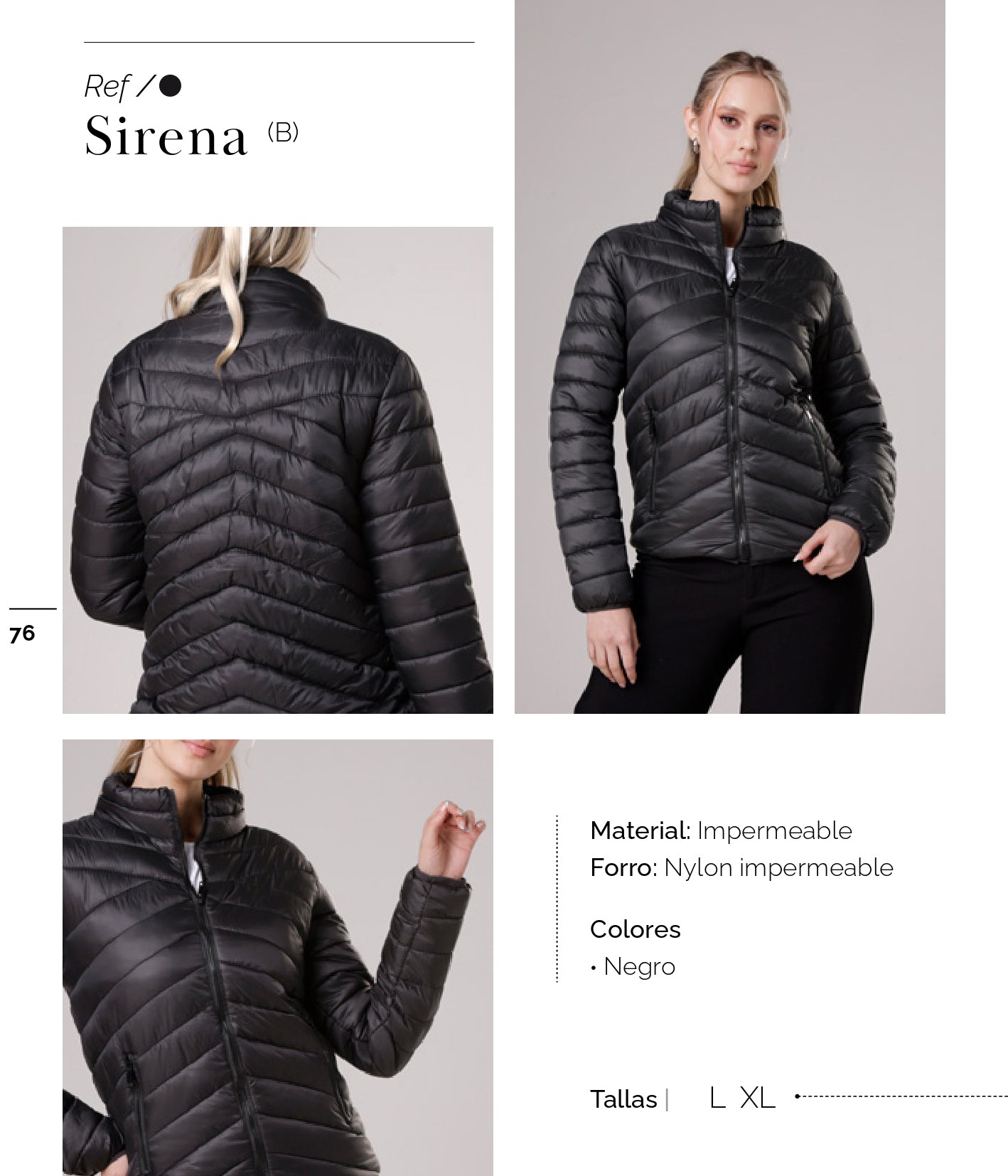 Chaqueta Sirena