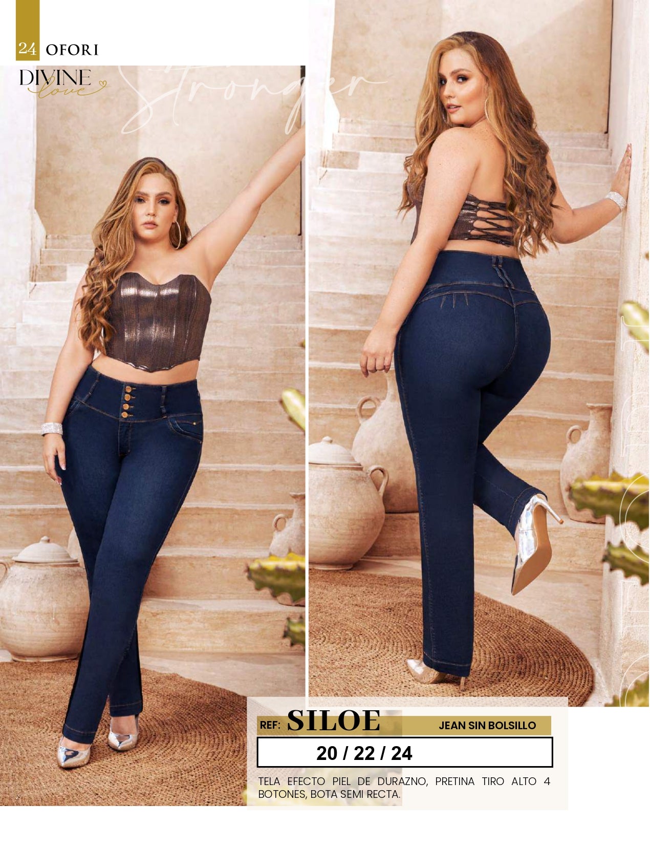 Jeans Siloe plus