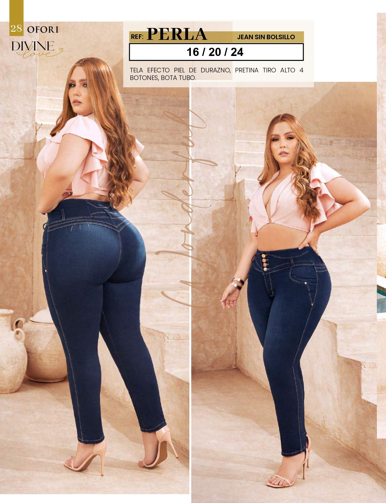 Jeans Perla plus